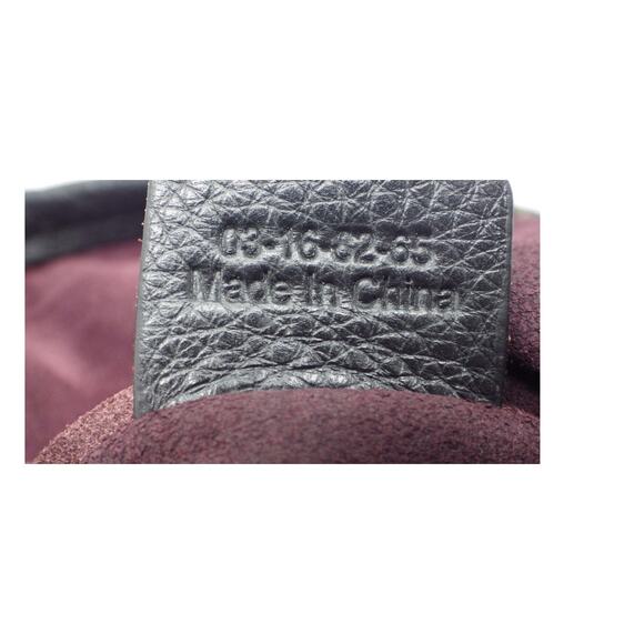 See by Chloé Suede Leather Tote Bag Colorblock Burgundy Fall COA - Picture 9 of 13